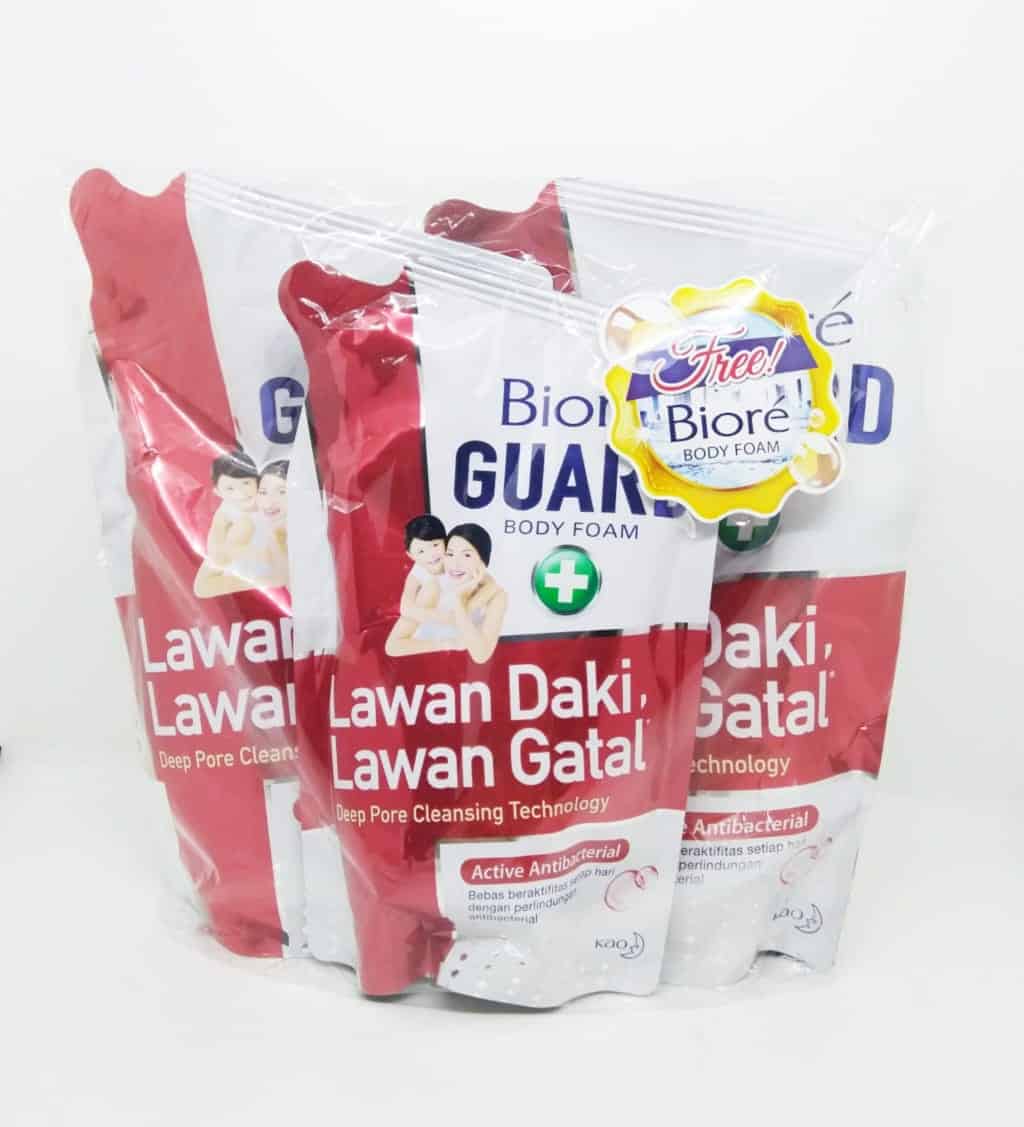 BIORE GUARD ANTI BACTERIAL ACTIVE 450 ML BUY 2 FREE 1