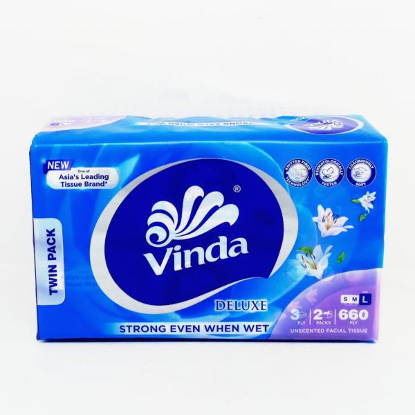 VINDA TISSUE TWIN PACK 3 PLY 2X330 S
