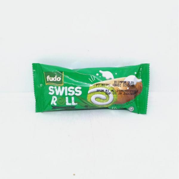 FUDO SWISS ROLL PANDAN 18 GR