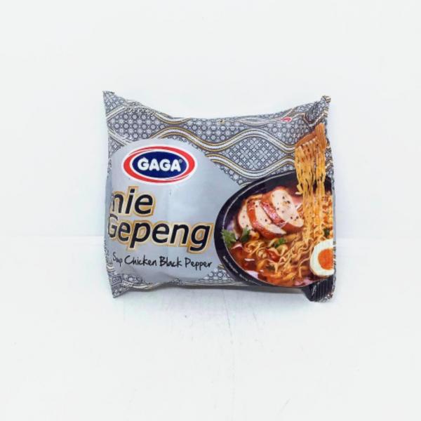 GAGA MIE GEPENG CHICKEN BLACK PEPPER 67 GR