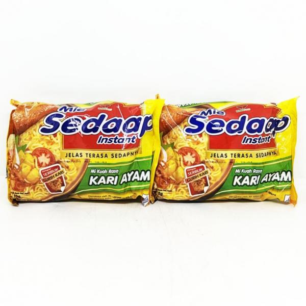 SEDAAP MIE KARI AYAM 72 GR X 2