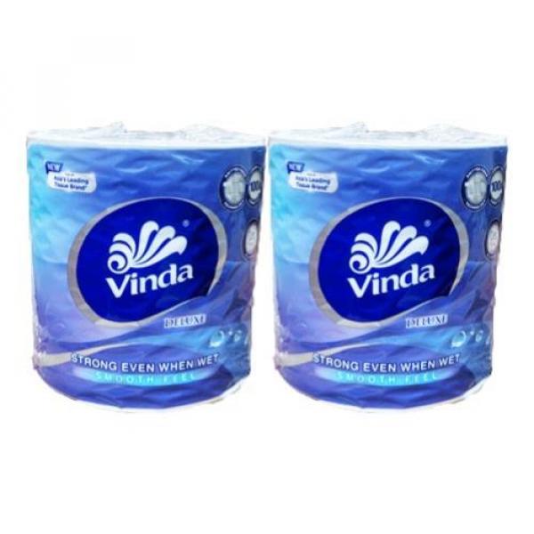 VINDA DELUXE TISSUE TOILET 1 ROLL 3 PLY 250 S X 2