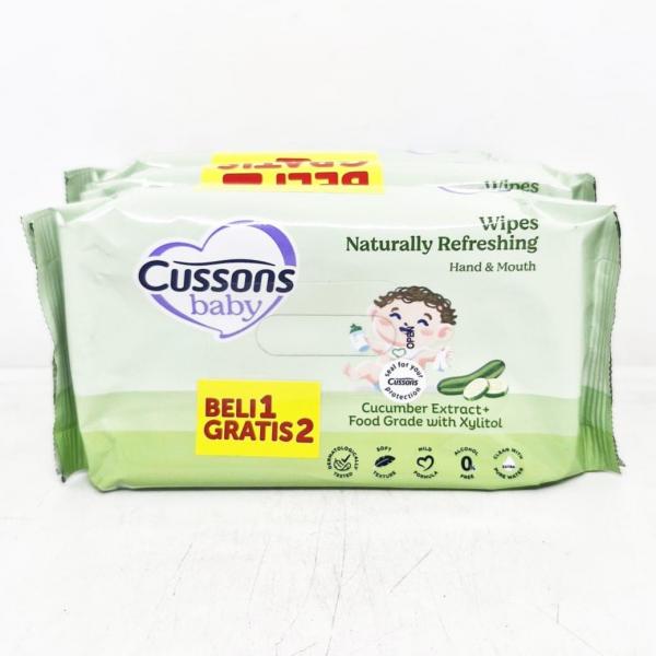 CUSSONS BABY WIPES B1G2 NATURA