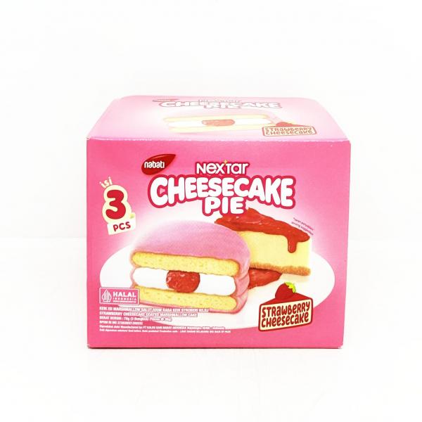NABATI NEXTAR CHEESECAKE PIE STRAWBERRY 78 GR