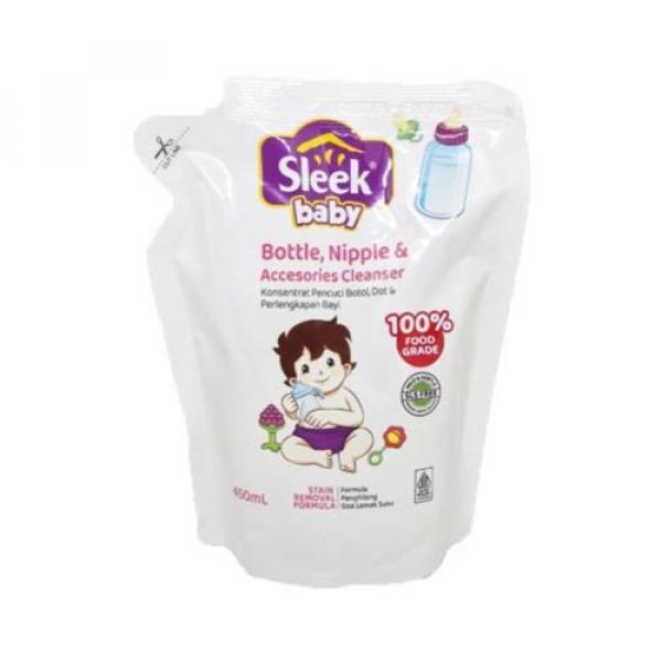 SLEEK BOTTLE NIPPLE & BABY ACCESSORIES CLEANSER 450 ML