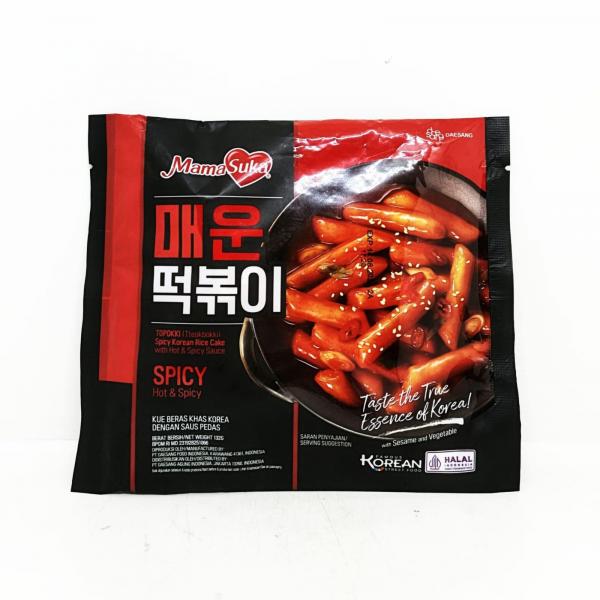 MAMA SUKA TOPOKKI KOREAN RICE CAKE SPICY 135 GR