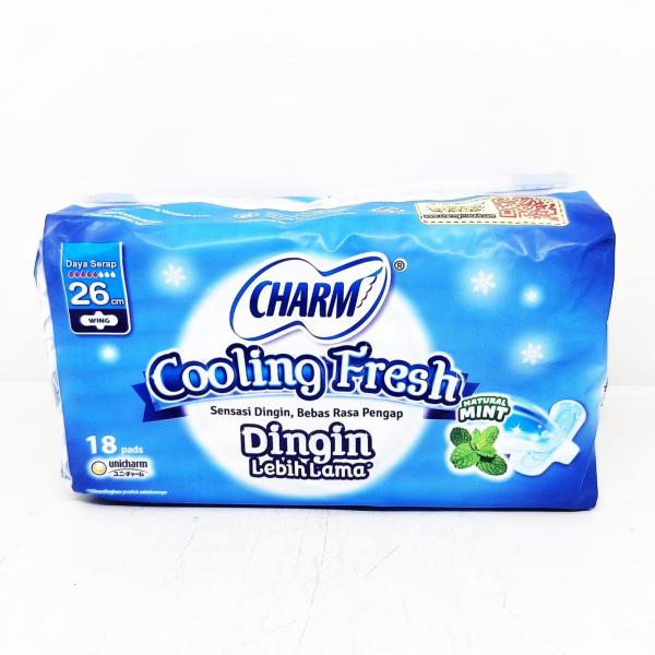CHARM COOLING FRESH 26 CM 18 PCS