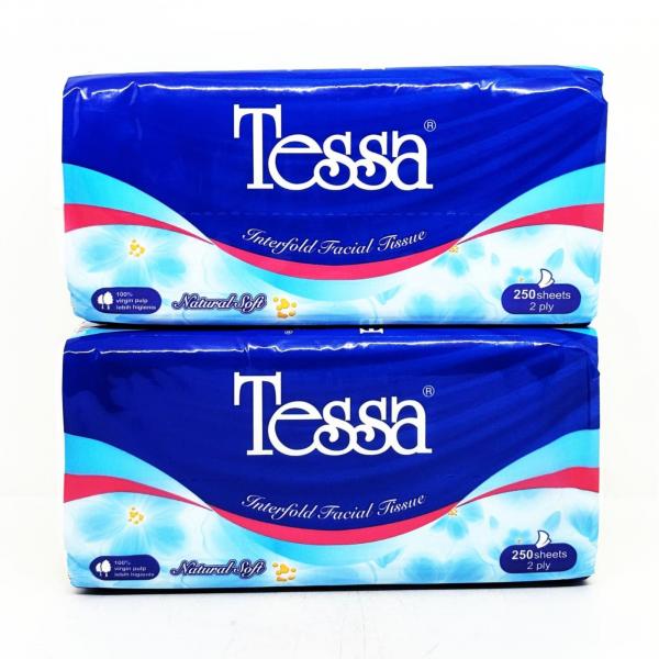 TESSA TISSUE SOFT PACK 250’S X 2