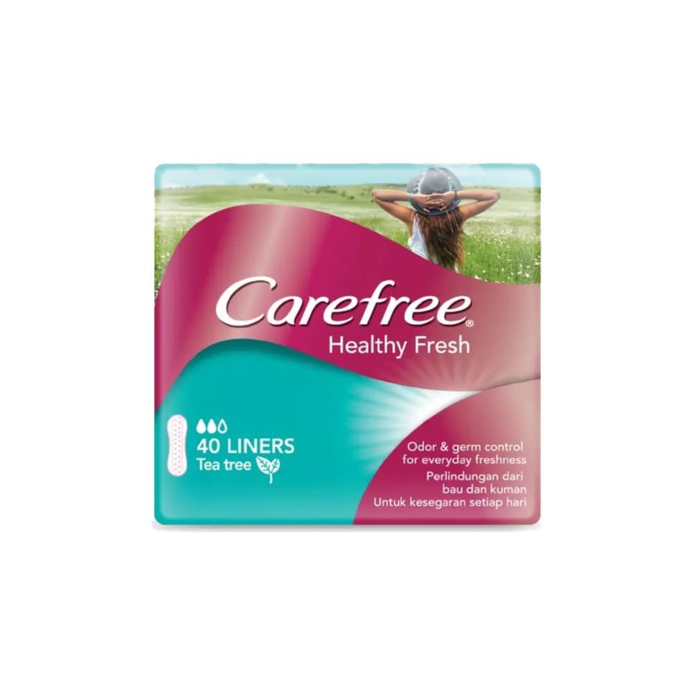 CAREFREE PANTYLINERS TEA TREE 40 LINERS