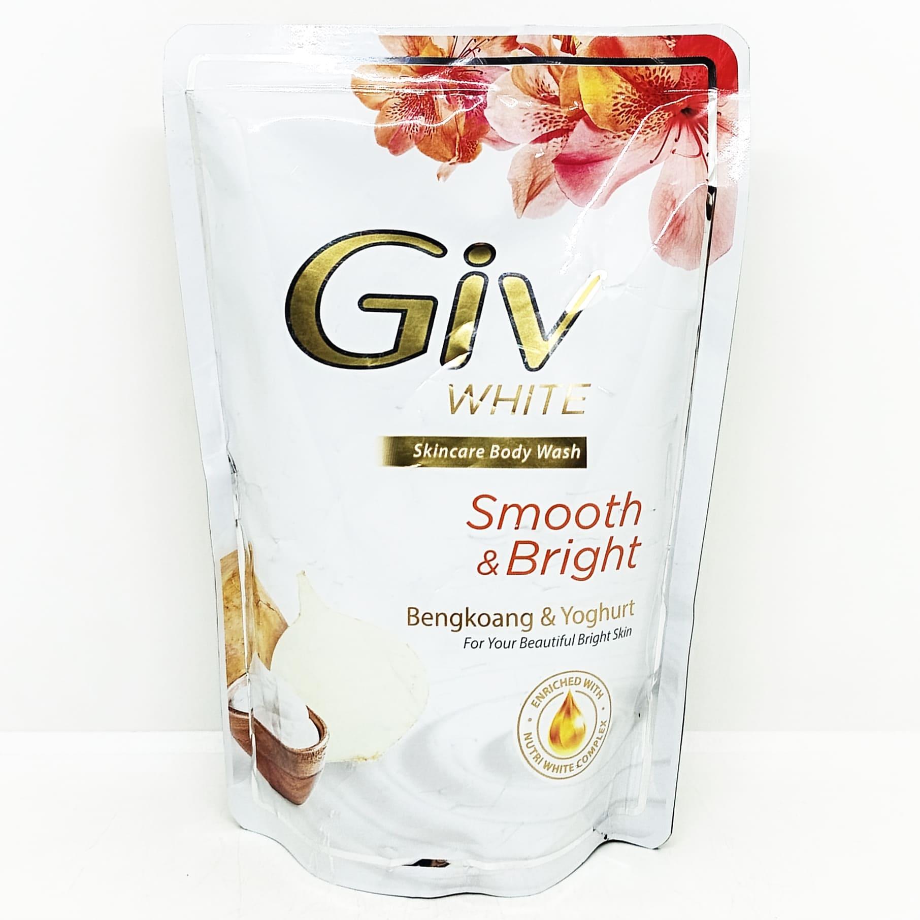 GIV BODY WASH BENGKOANG POUCH 450 ML