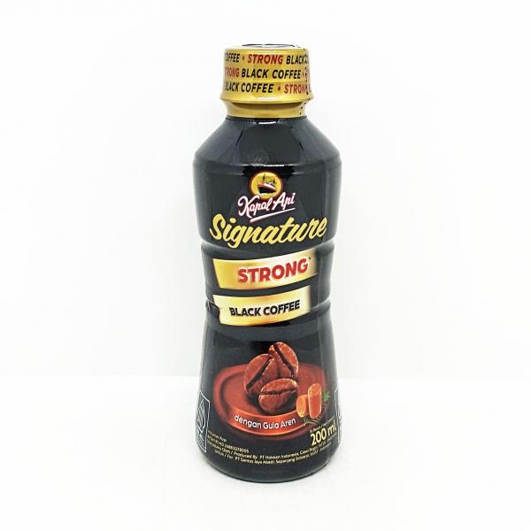 KAPAL API SIGNATURE STRONG BLACK COFFEE 200 ML