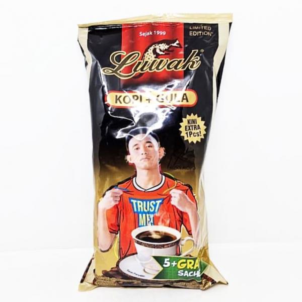 LUWAK KOPI + GULA 5 X 23 GR 115 GR